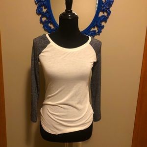 AE sparkly baseball shirt